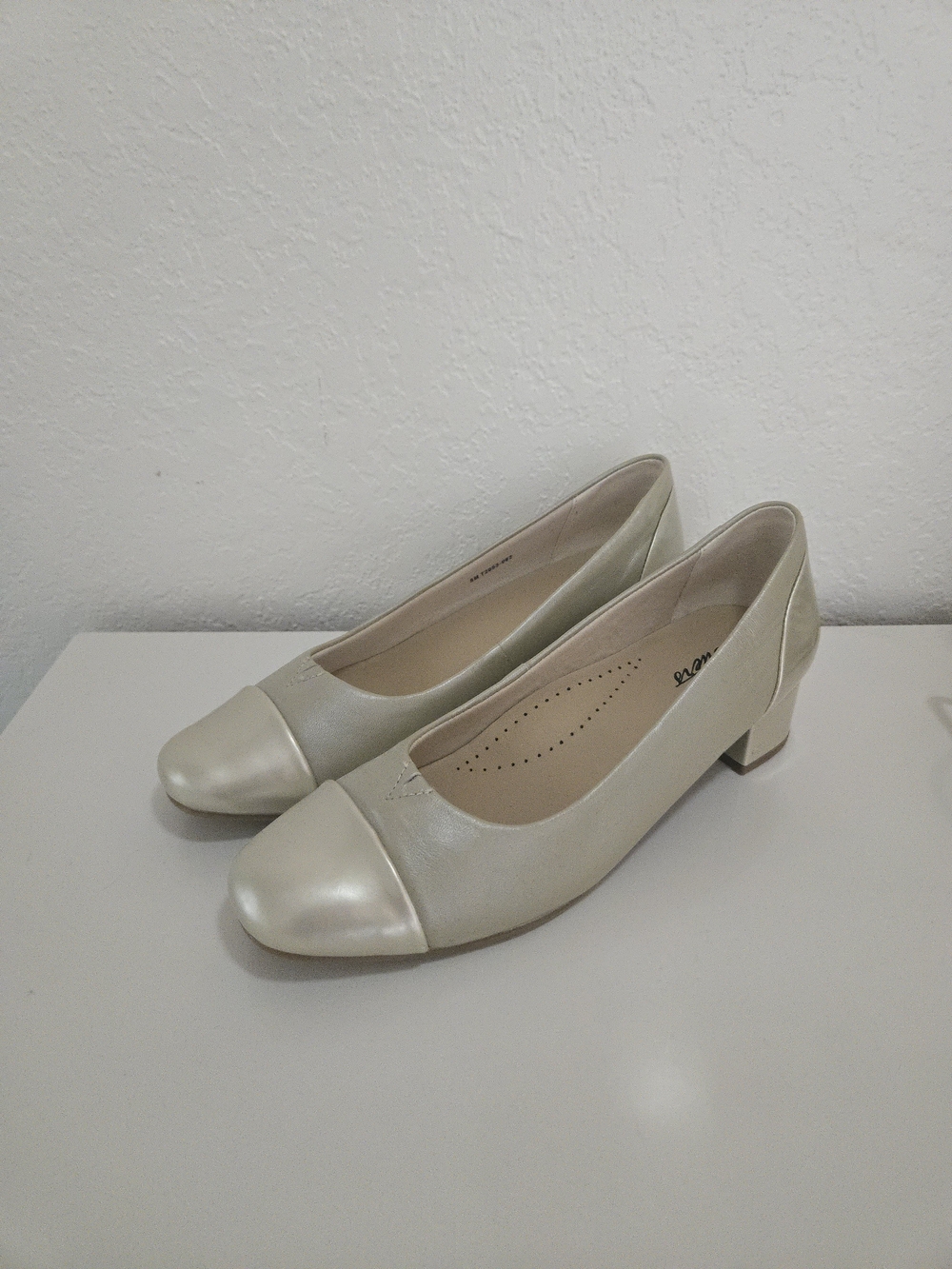 Trottera Pearl Block Heels
